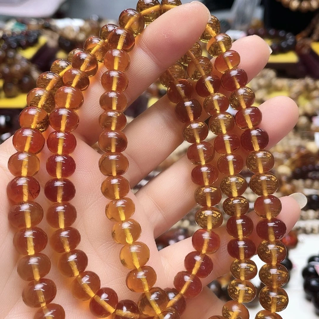 琥珀裸石未镶嵌九