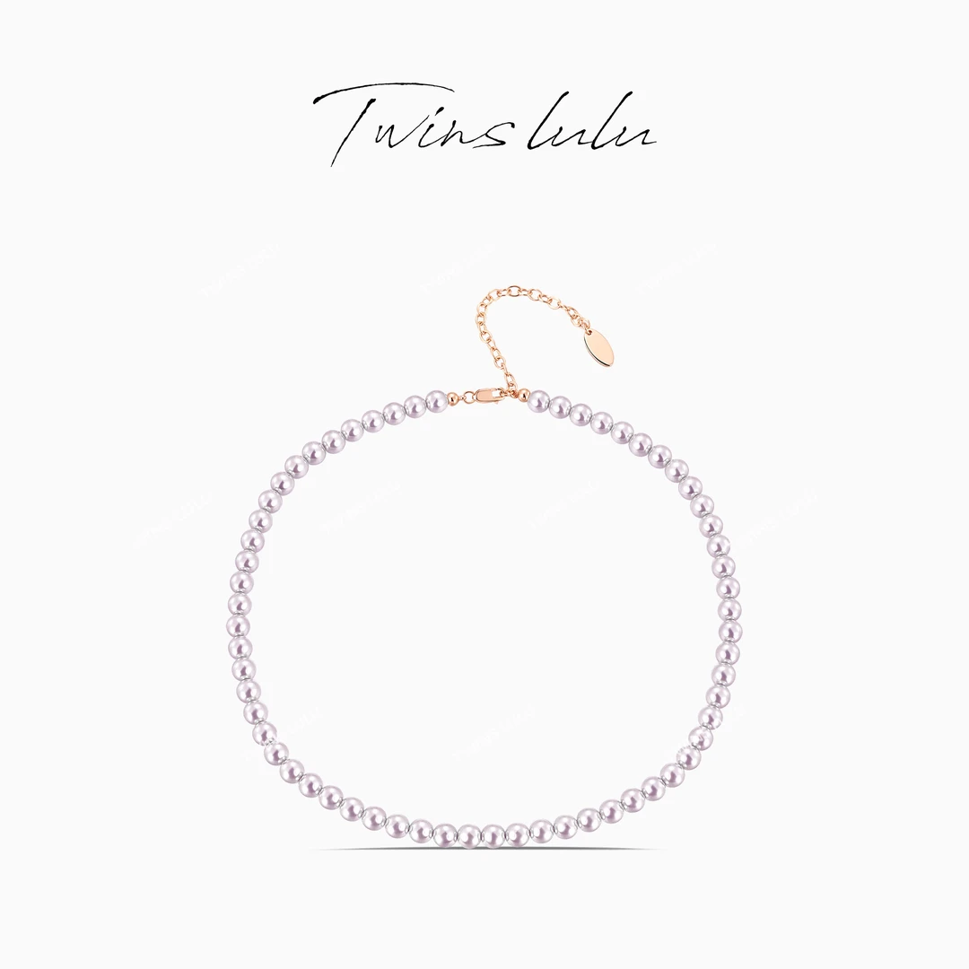 TWINS LULU 925银 618【官方正品】紫韵典雅珠珠项链TSJ9653