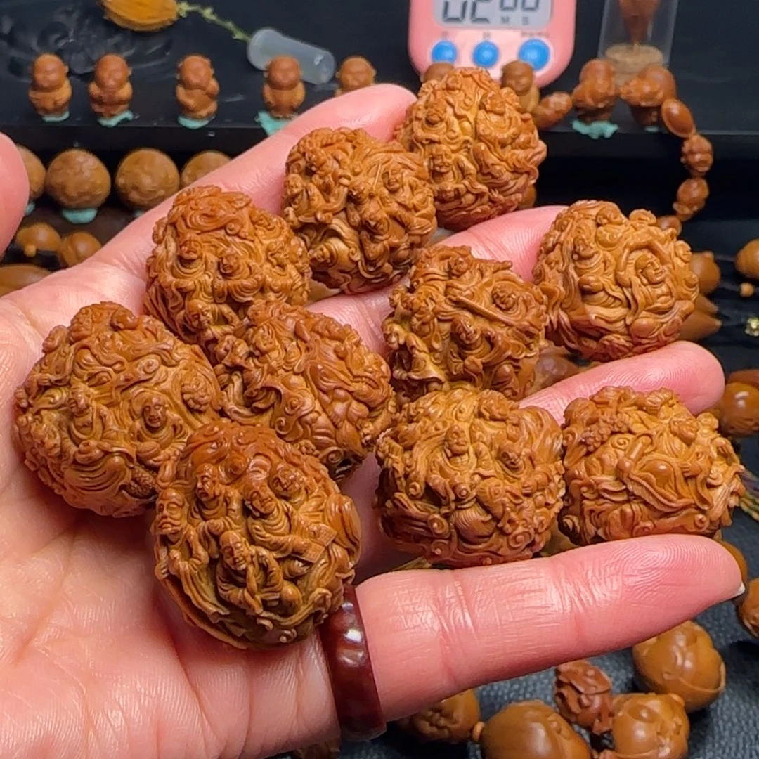 橄榄核手串/手链王*一纯手工108罗汉