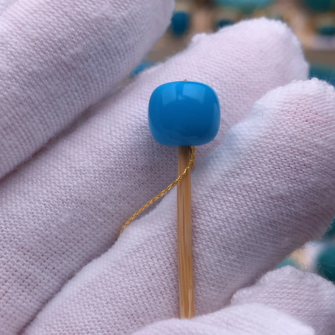 绿松石未镶嵌珠宝奇石8.8mm