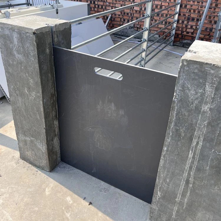 猪圈育肥保育坚固耐用PVC门板养殖新款猪圈门猪栏门提拉加厚门板