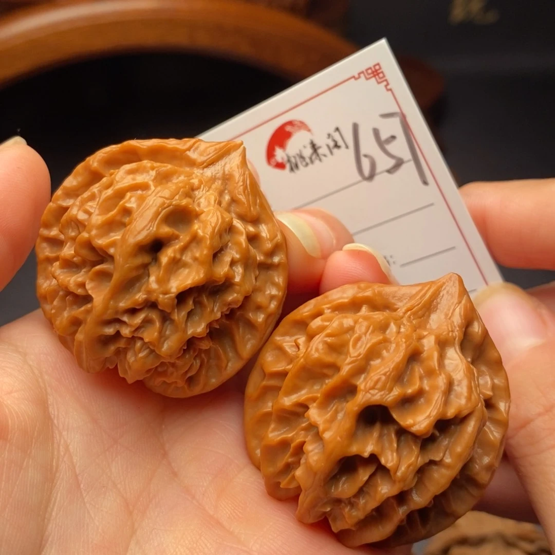 把件文玩核桃40大龙