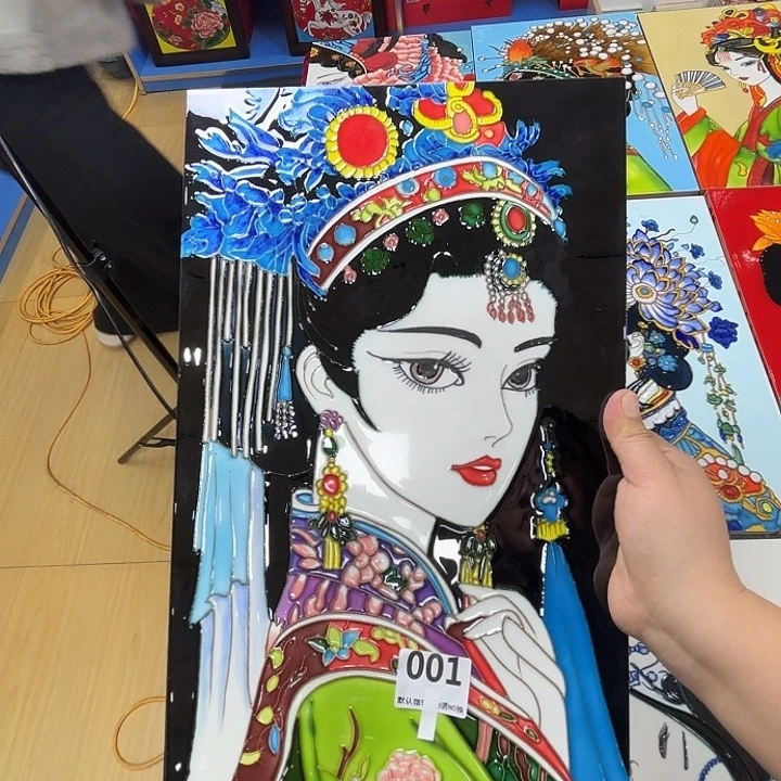 大***a瓷板画瓷板画001瓷片