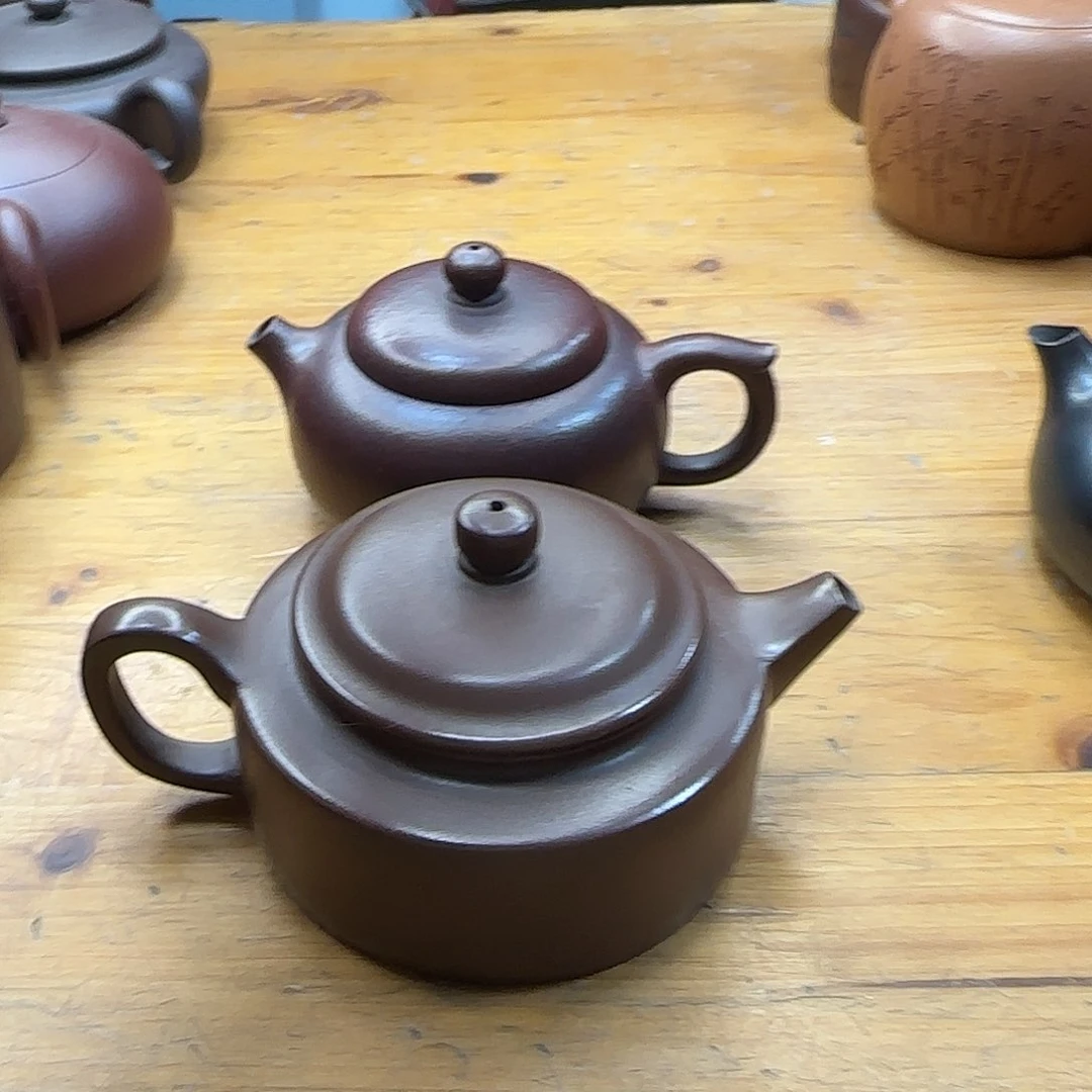 紫砂茶壶民间手艺人全手工制作