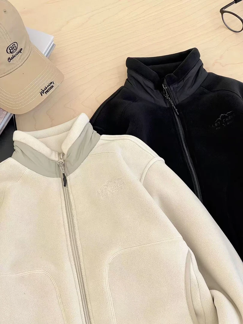 2025冬季新款中大童休闲加厚羊驼绒外套3997