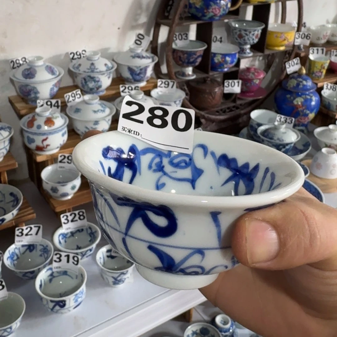 全手绘柴窑，顺丰包邮