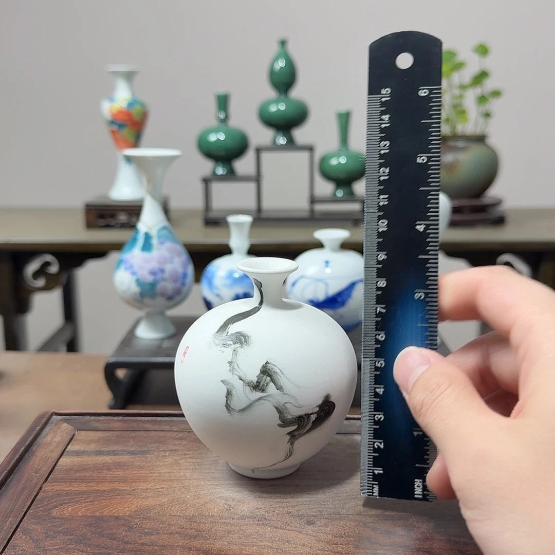 陶瓷手工非常迷你小花器