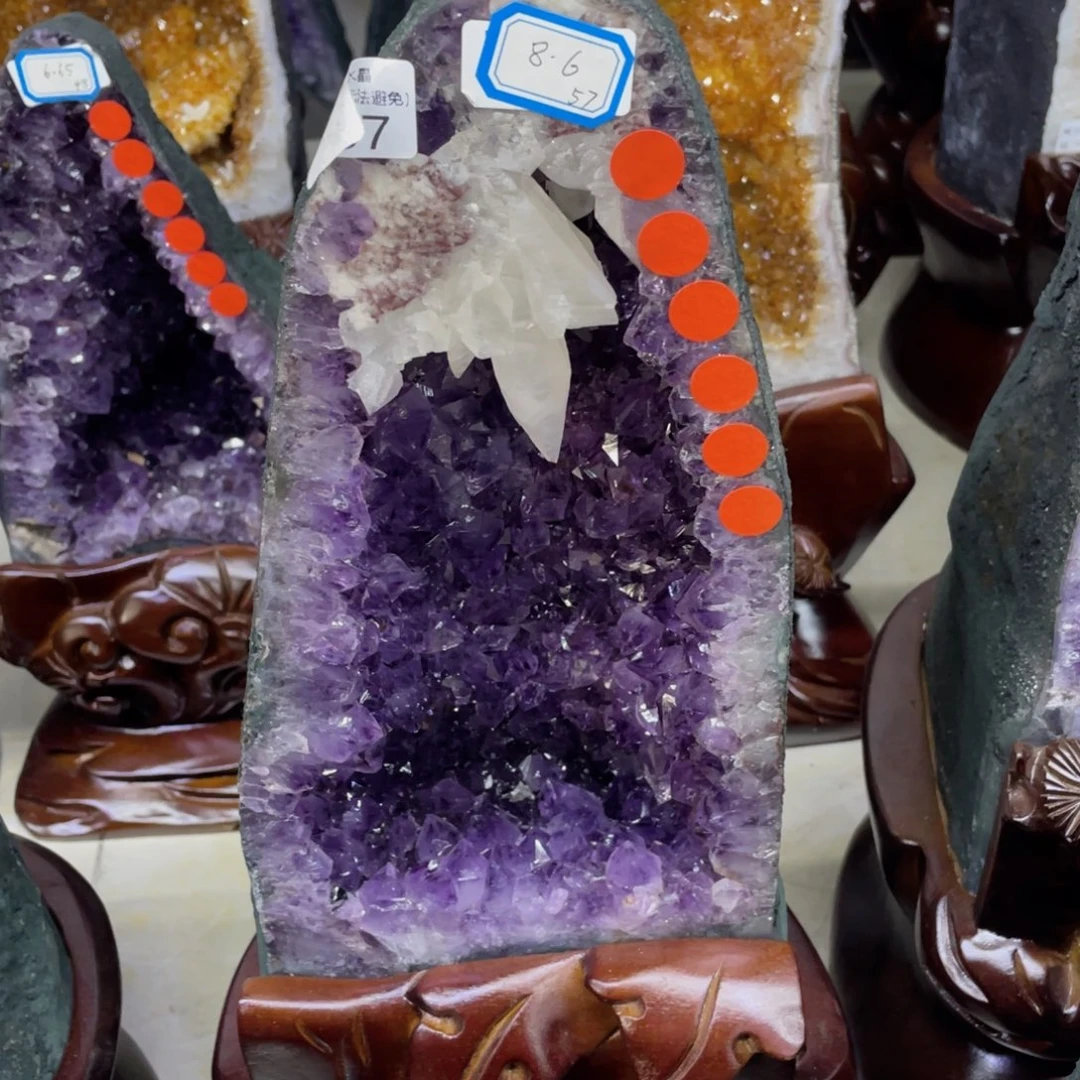 未镶嵌大型摆件（非配饰）紫晶思