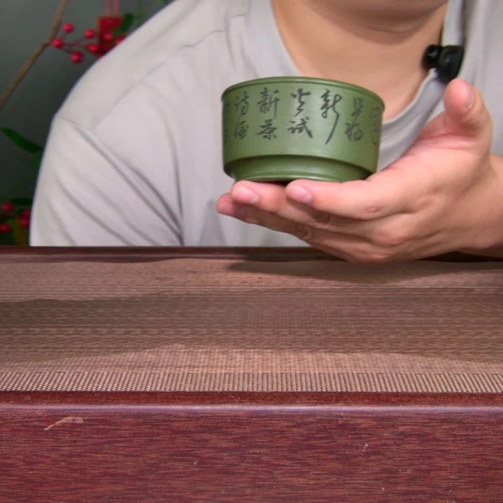 茶杯紫砂高货放漏