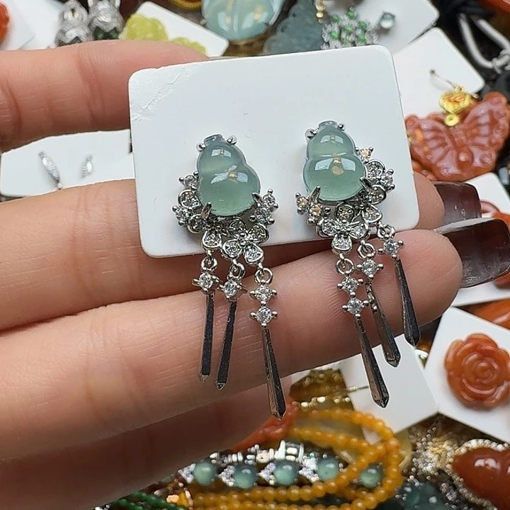 翡翠未镶嵌项链翡翠