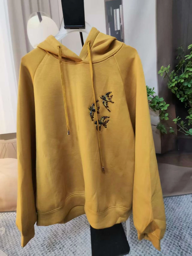 伴月伊人福利款连帽卫衣9931