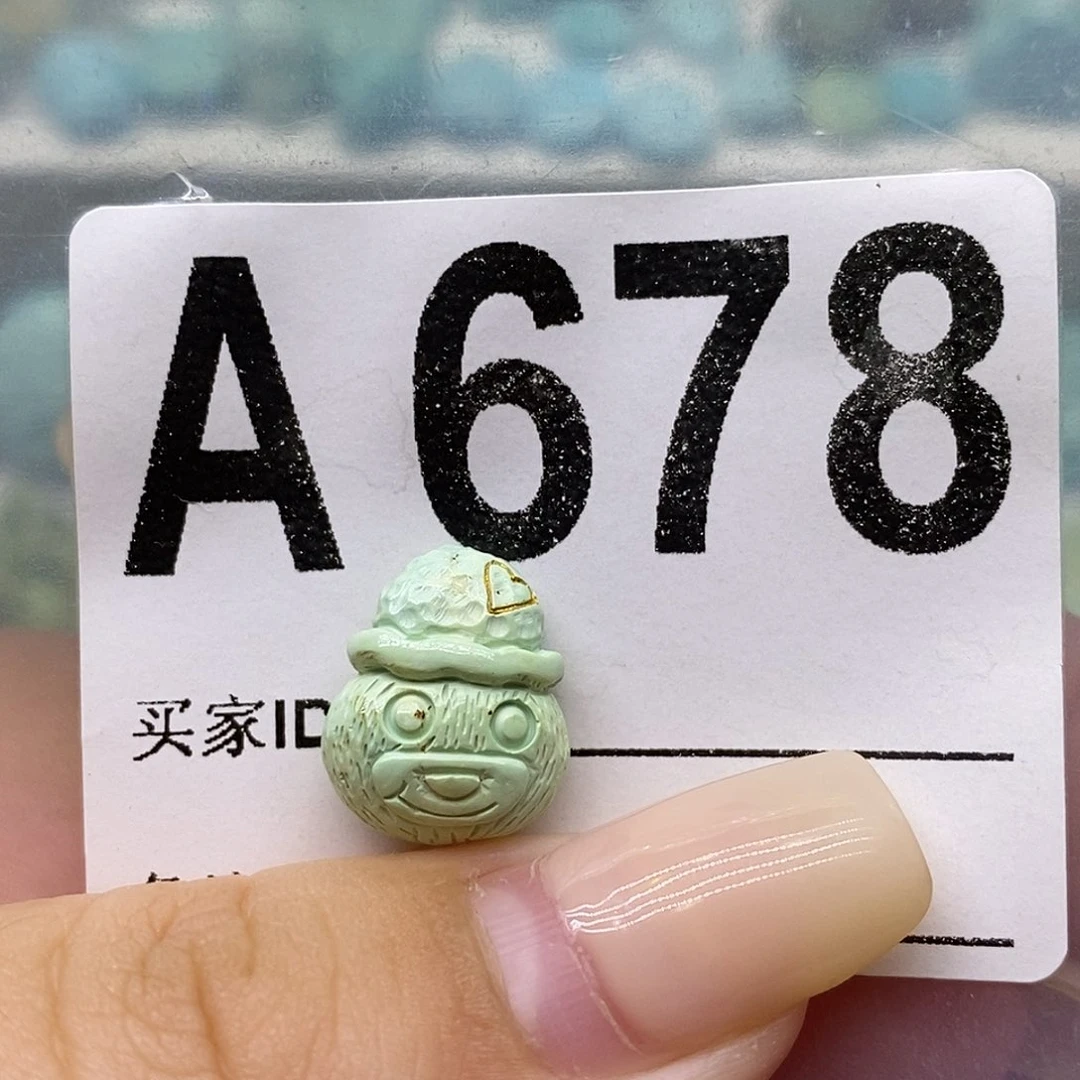 未镶嵌绿松石绿松石配饰定制