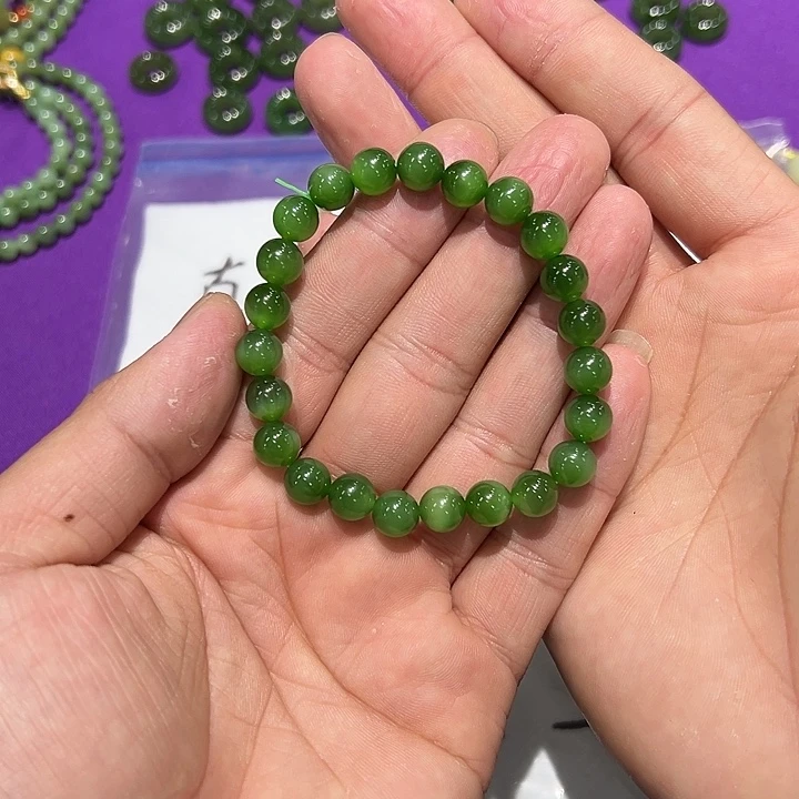 和田玉未镶嵌手串