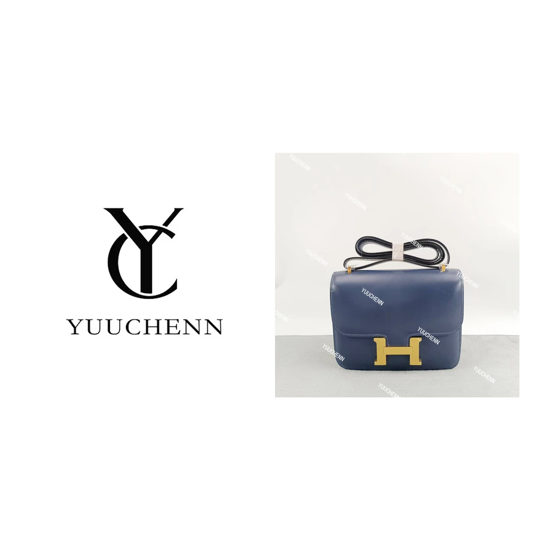 YUUCHENN【手工定制】19cm原创设计高定真皮包 HH4406
