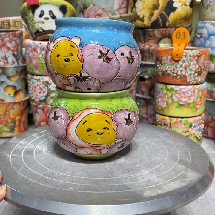 景德镇艺术手绘作品
