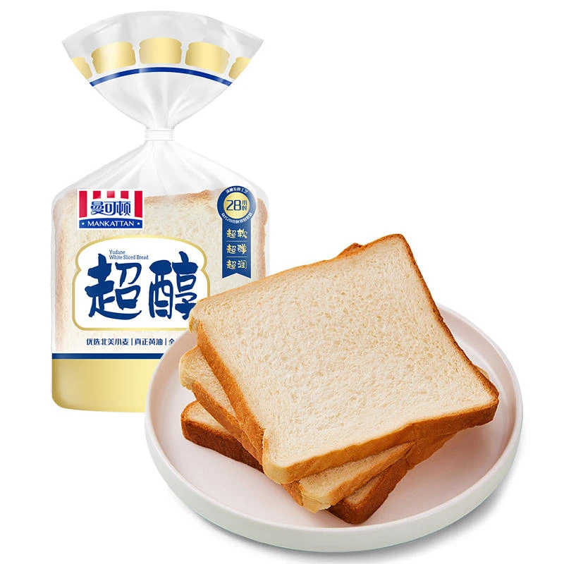 曼可顿超醇切片面包 300g
