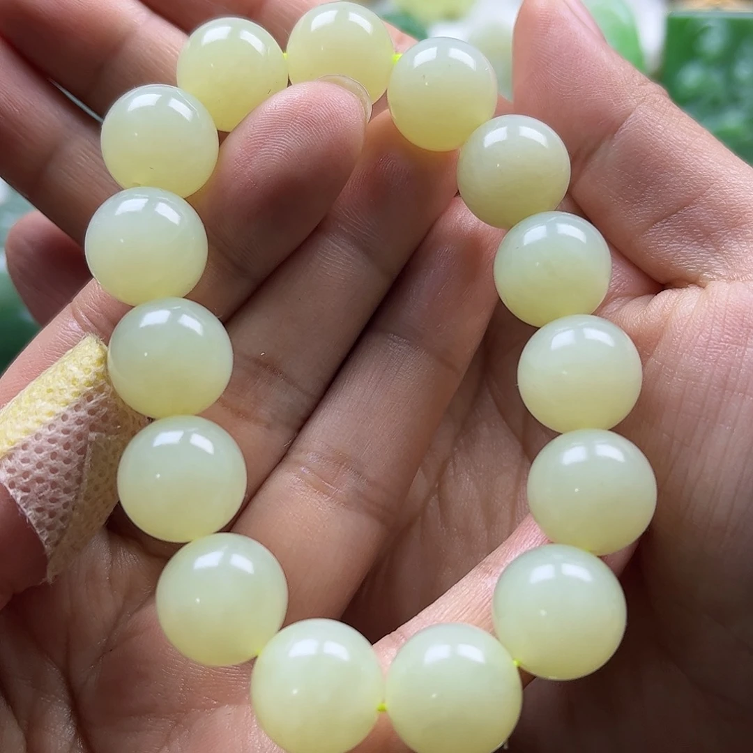 和田玉手串未镶嵌