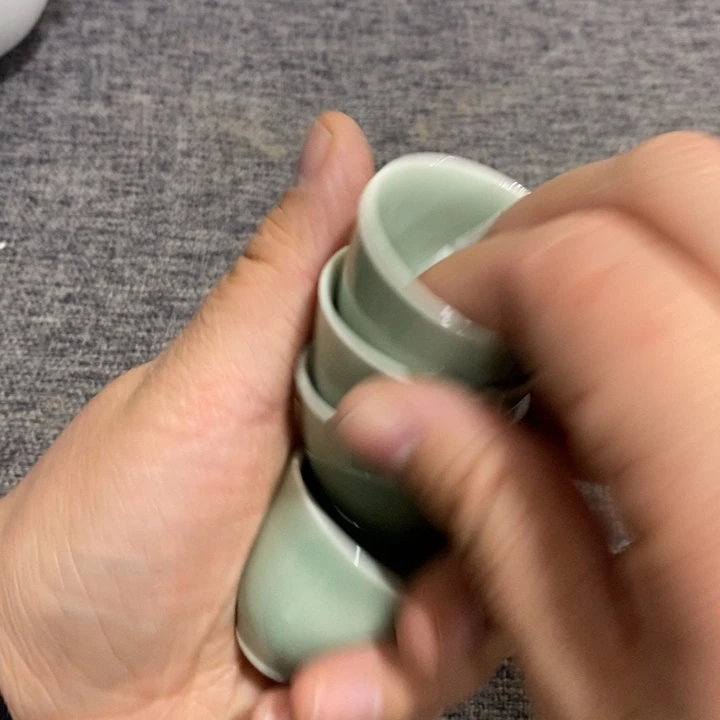 紫砂茶杯非常漂亮好看的花瓶