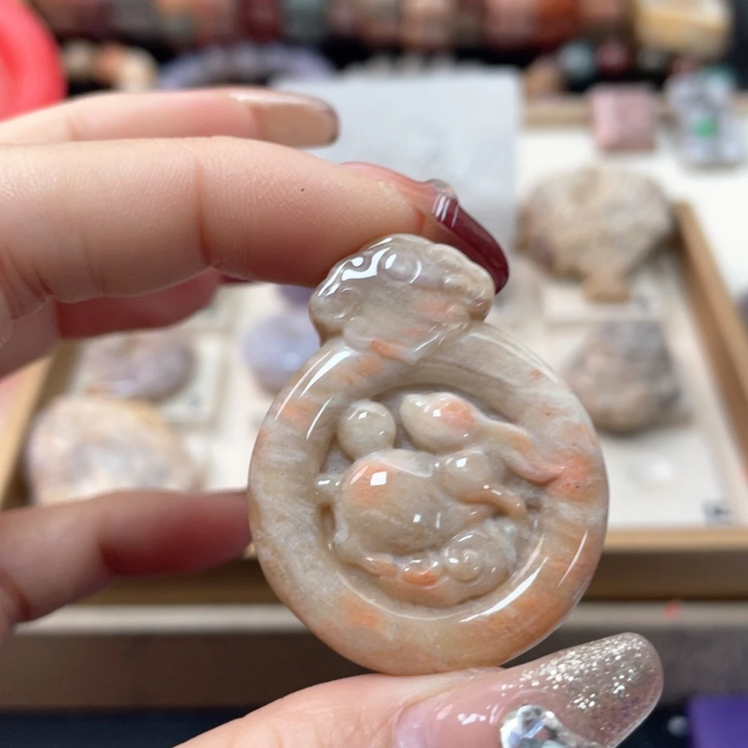 硅化珊瑚（珊瑚玉）手链未镶嵌丹*391