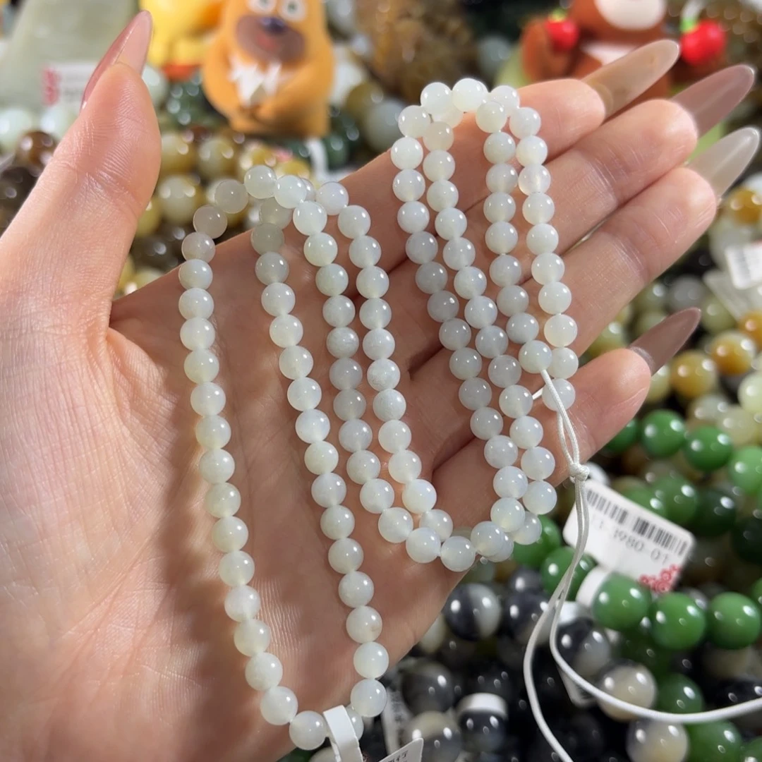 和田玉未镶嵌手链134