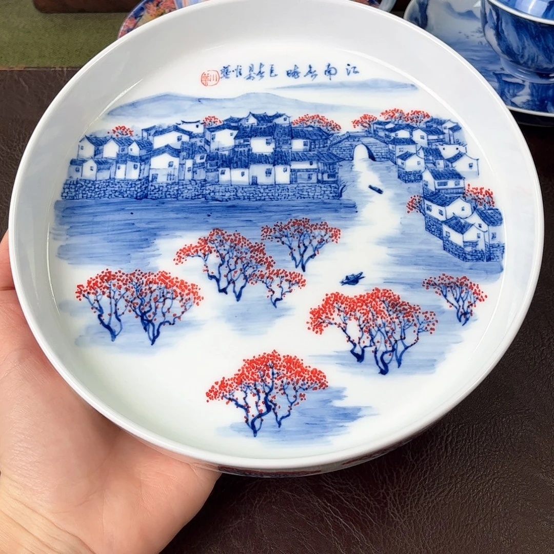 手绘高温瓷器瓷器