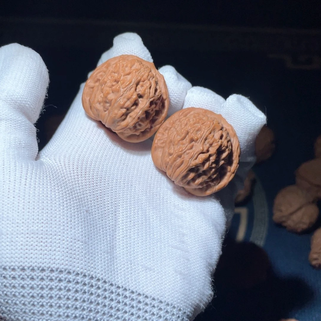 文玩核桃吊坠35全品，纵享丝滑橘皮迷你四座楼