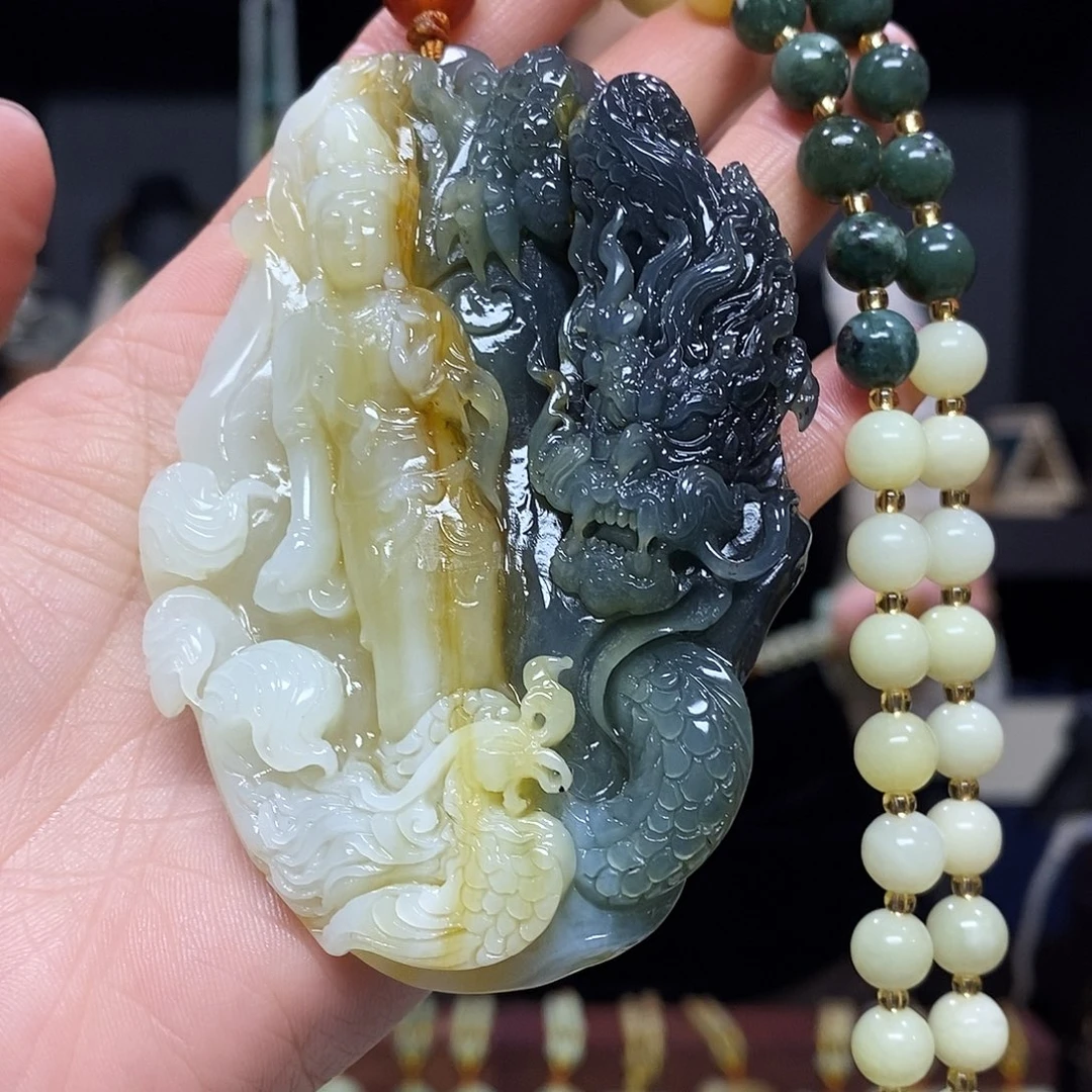 岫玉挂件吊坠未镶嵌