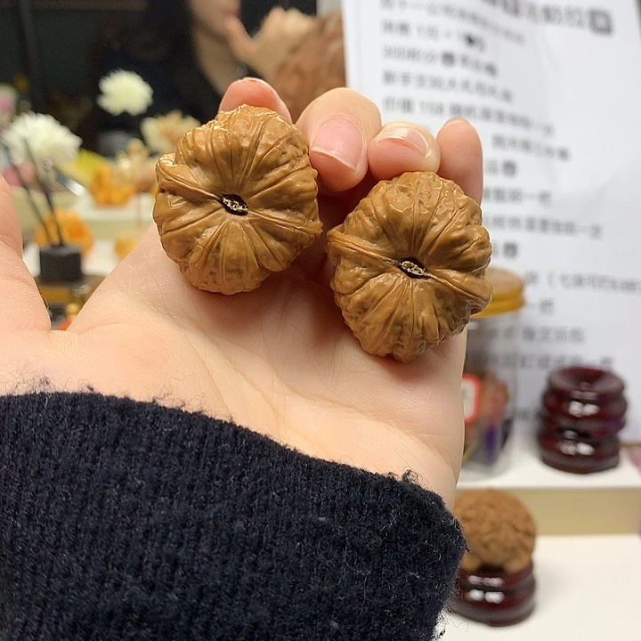 桃核吊坠南瓜墩手捻
