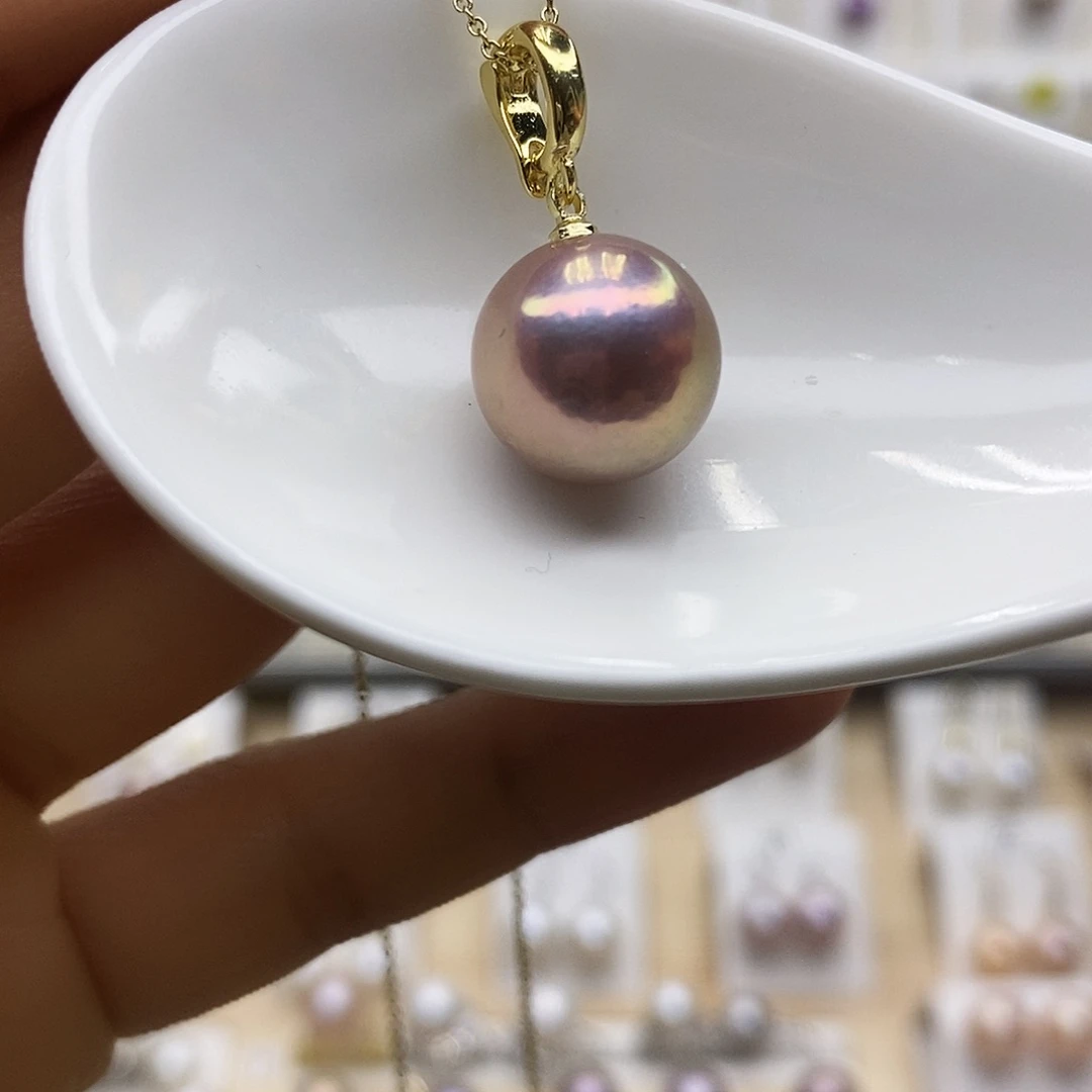 淡水珍珠颈饰合金