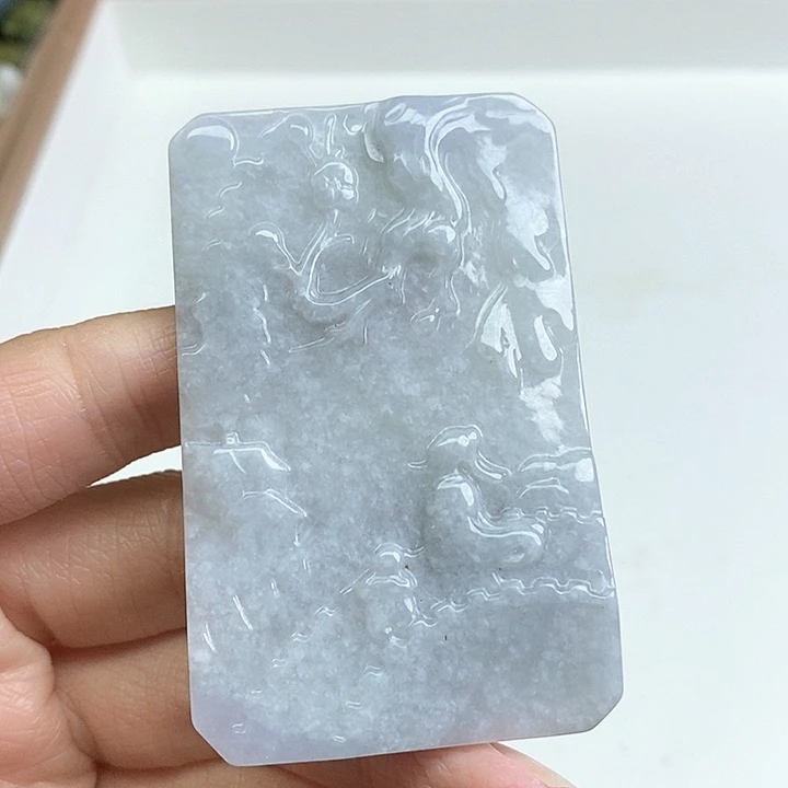 翡翠未镶嵌颈饰天然翡翠25