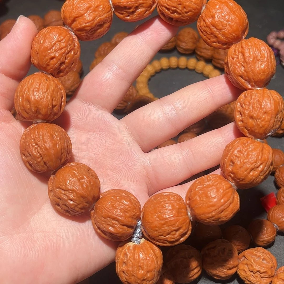 文玩核桃手串光头手持24