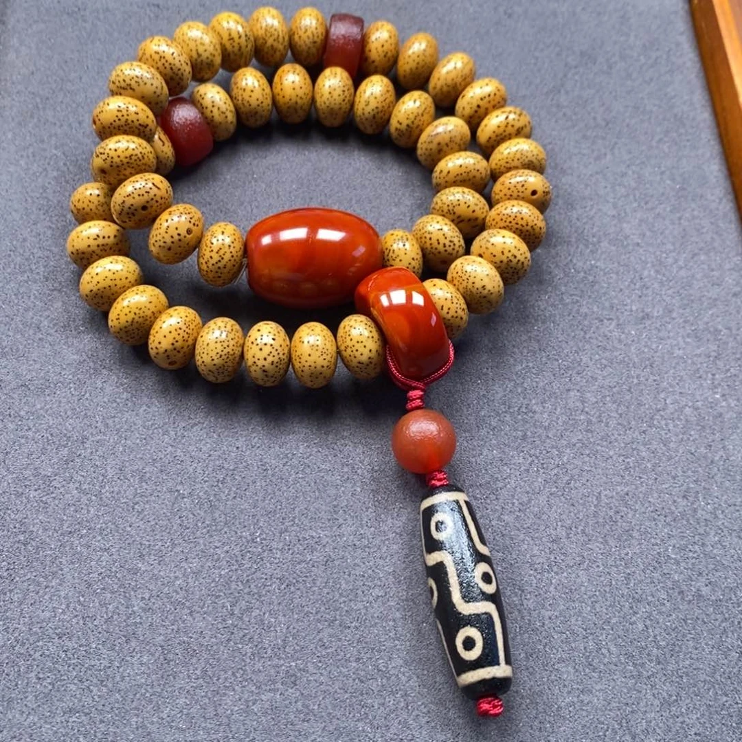 菩提把件未镶嵌星月