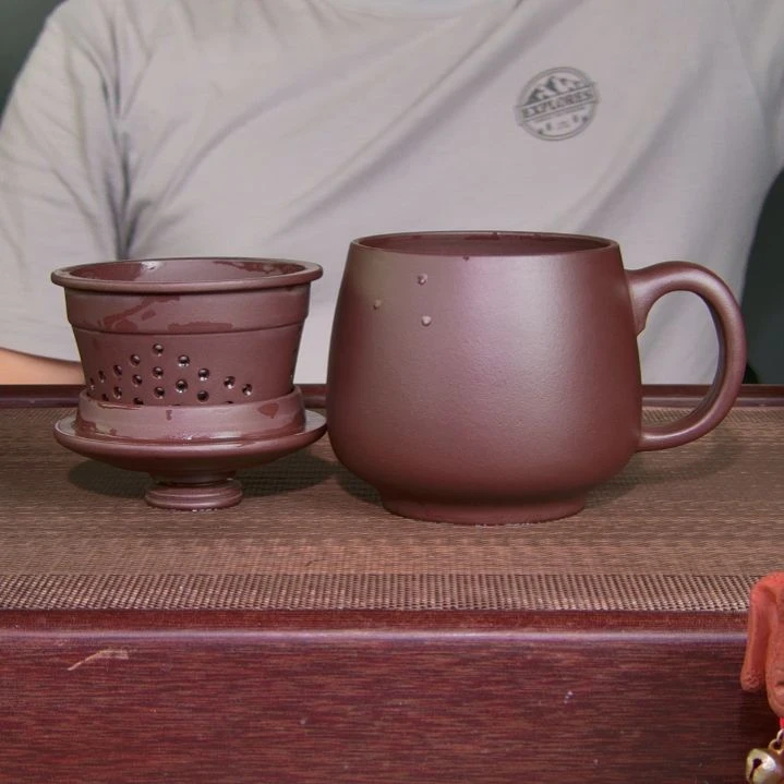 茶杯紫砂高货放漏