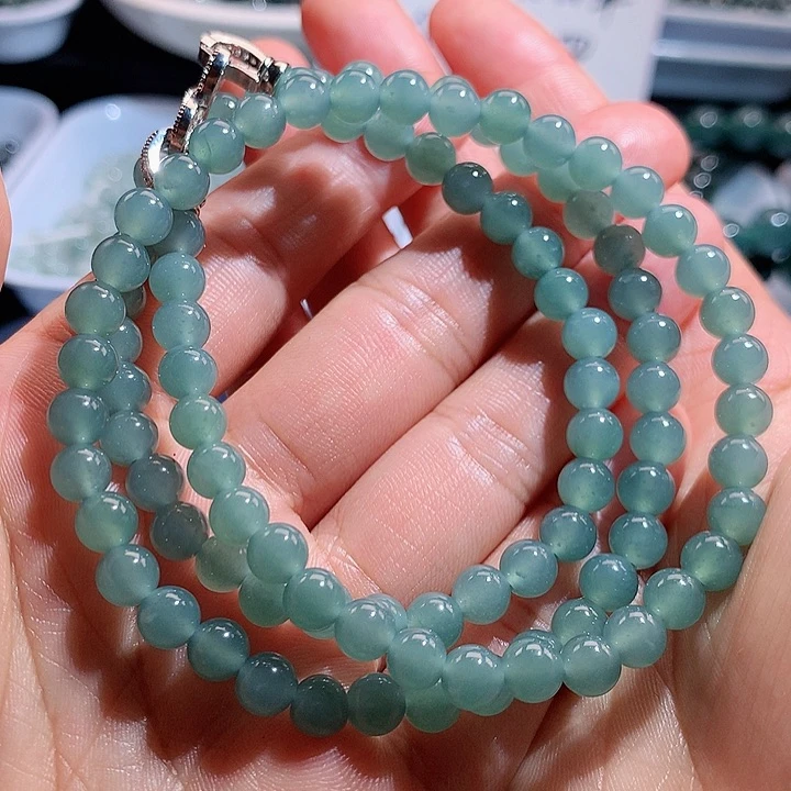 未镶嵌手链翡翠多样性发货自选散珠卡5.9