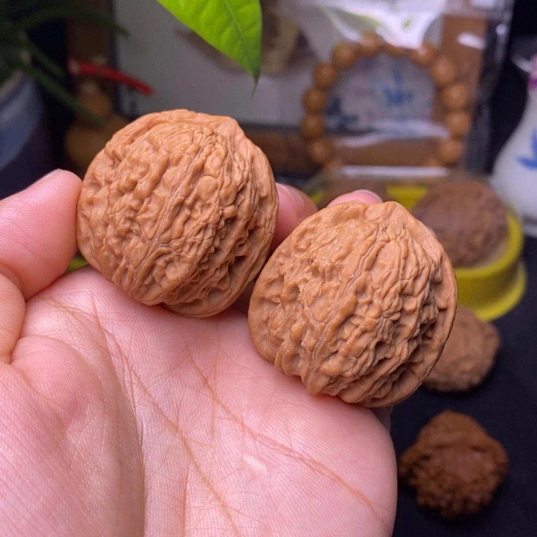 文玩核桃把件36承德四喜