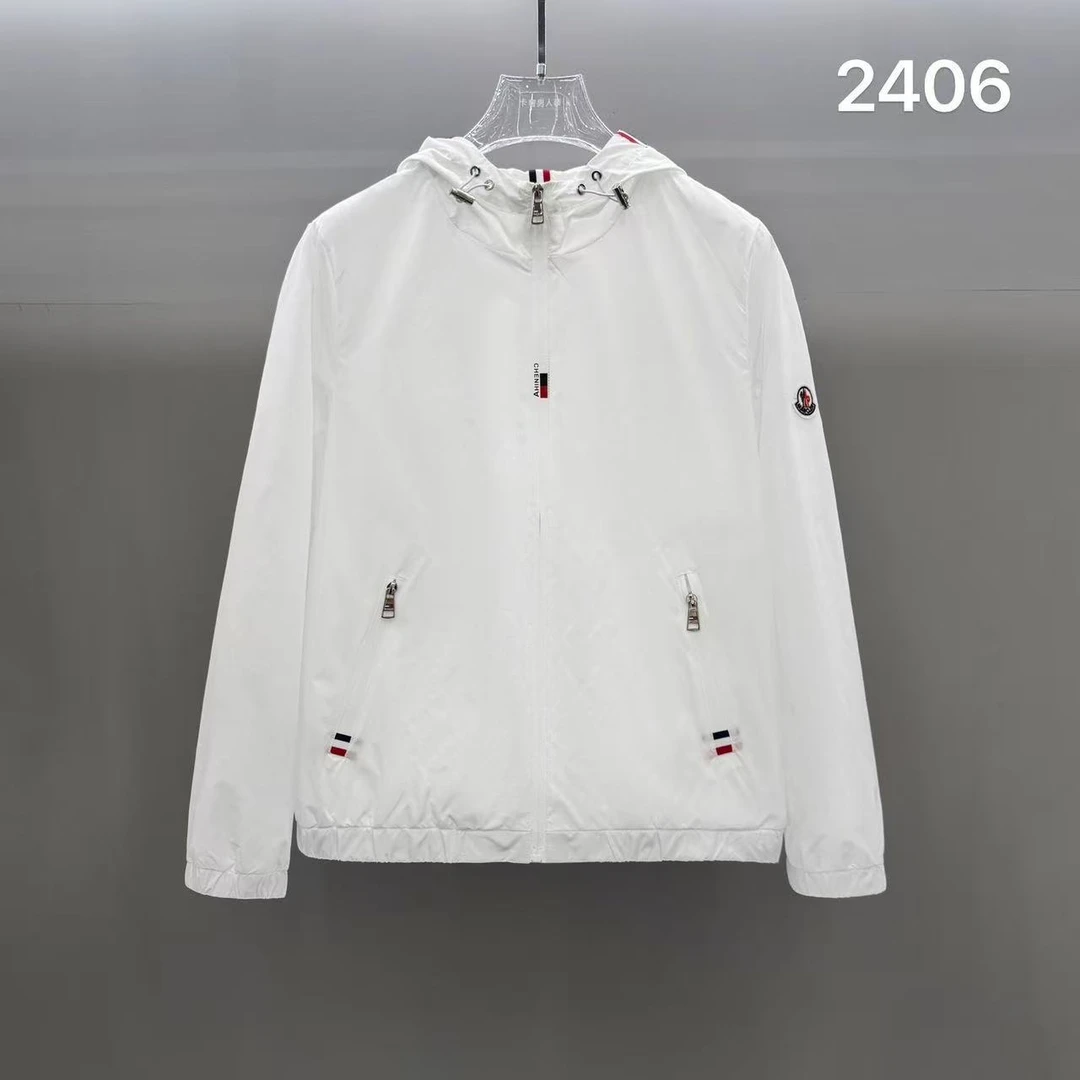 CB-2406-*/户外春夏新款防晒衣简约连帽外套男女同款
