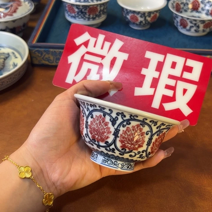 瓷片景德镇陶瓷手工手绘