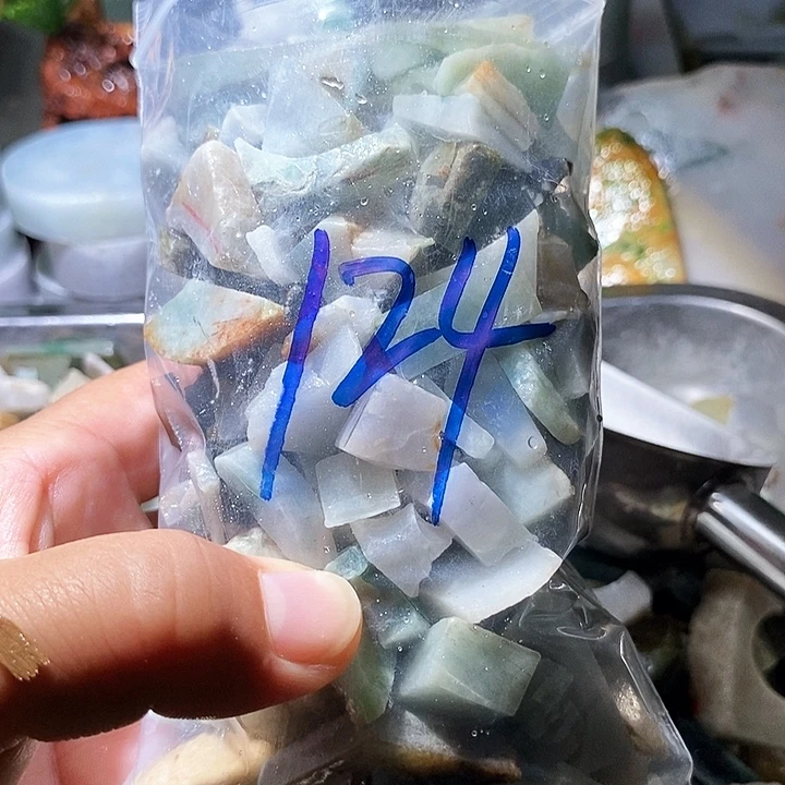 翡翠散珠鱼缸料124