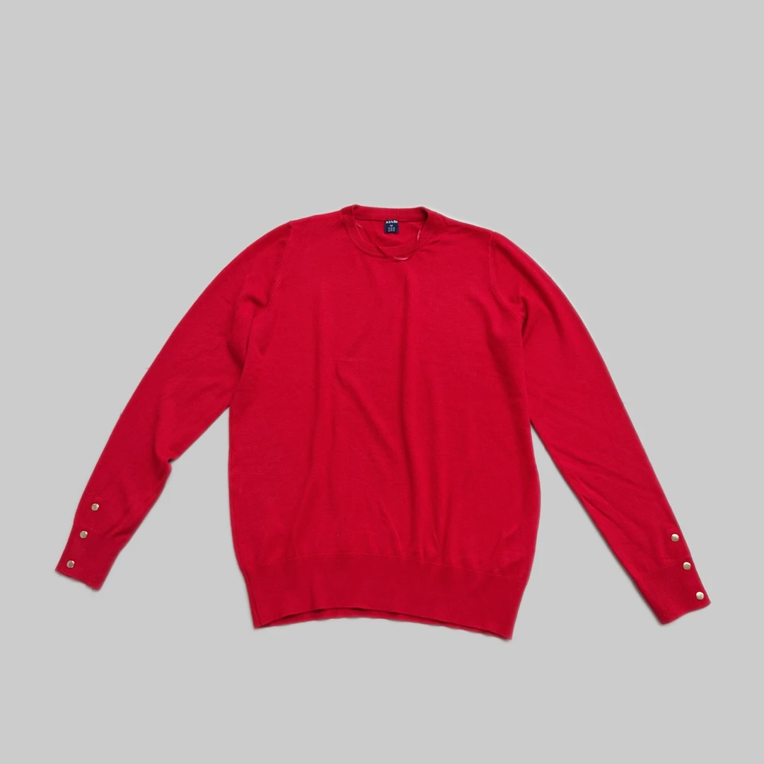 A123 超级细腻圆领针织高级感休闲毛衣