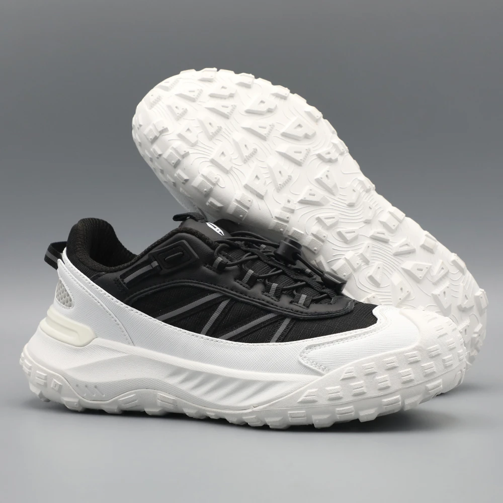 户外登山徒步休闲鞋男春季新款耐磨减震运动鞋潮流厚底百搭旅行鞋