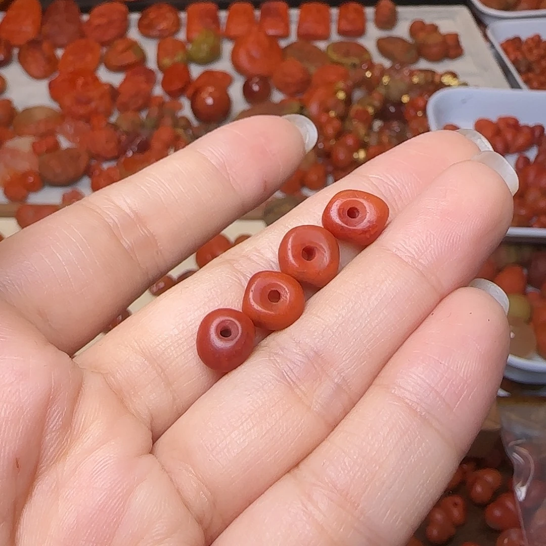 南红玛瑙未镶嵌吊坠(不含链)