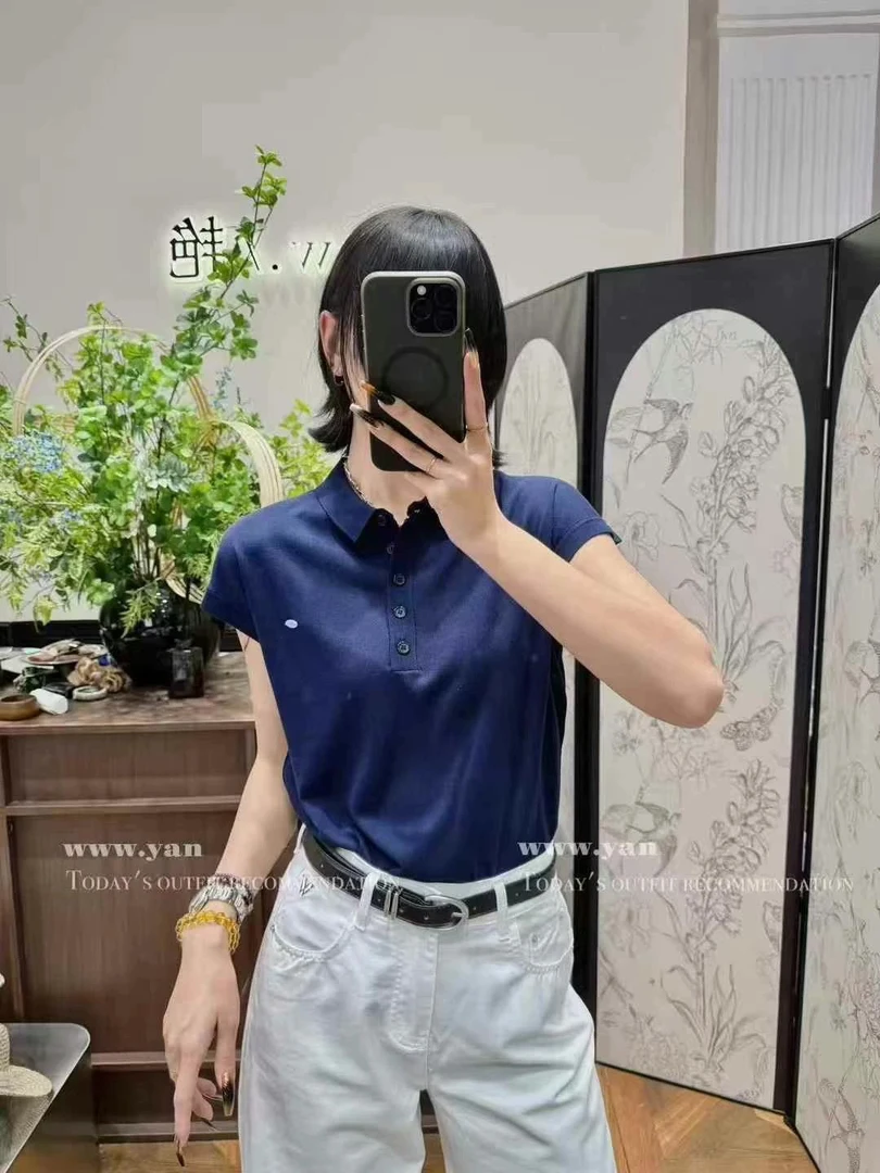 夏季莱赛尔简约大气针织衫