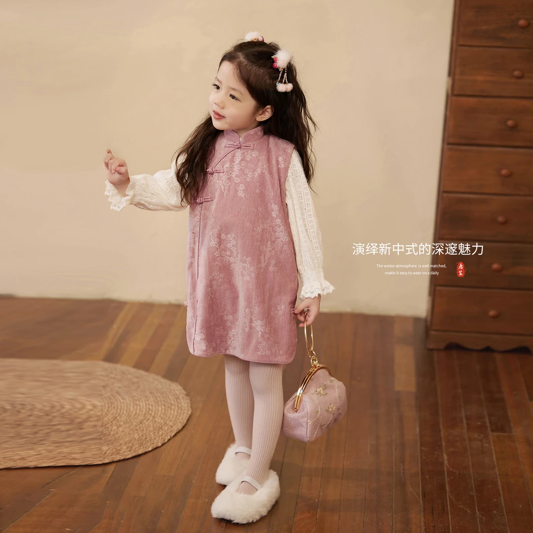 小O宝Okids童装【倾城佳人】新中式打底衫 OLH94152