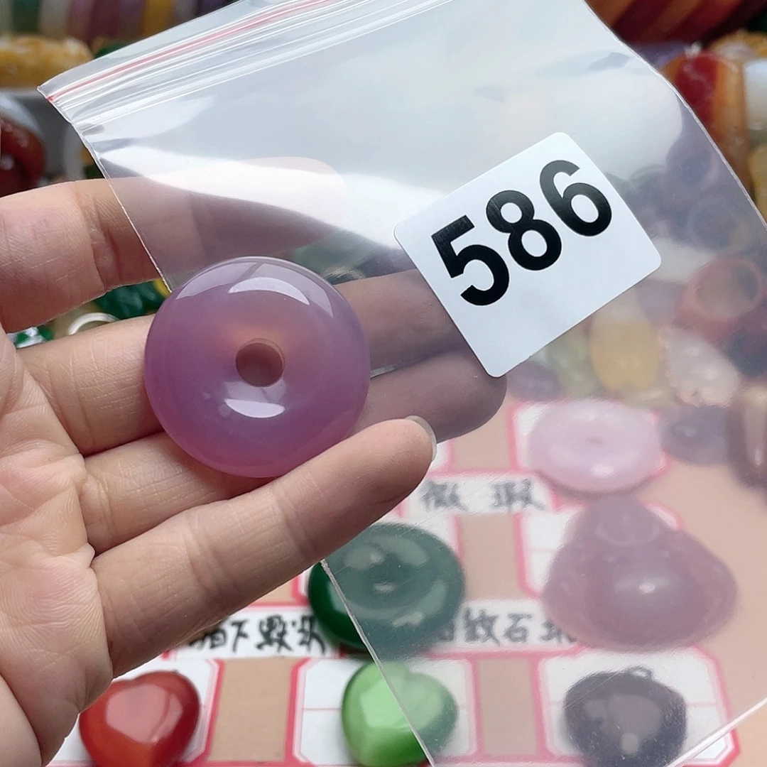 玛瑙/玉髓颈饰合金拾****石