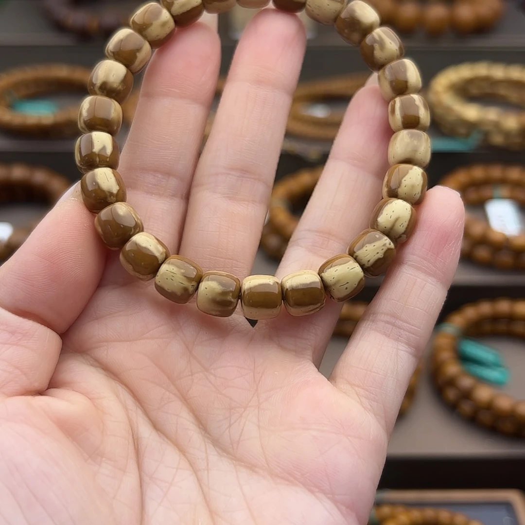 紫金鼠手串实心老行花鼠9