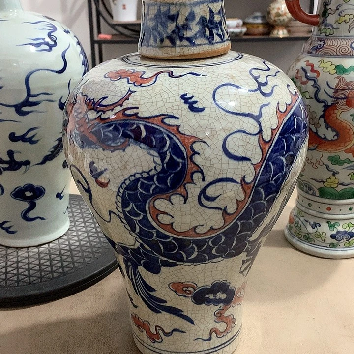 摆件陶博古架陶瓷摆件