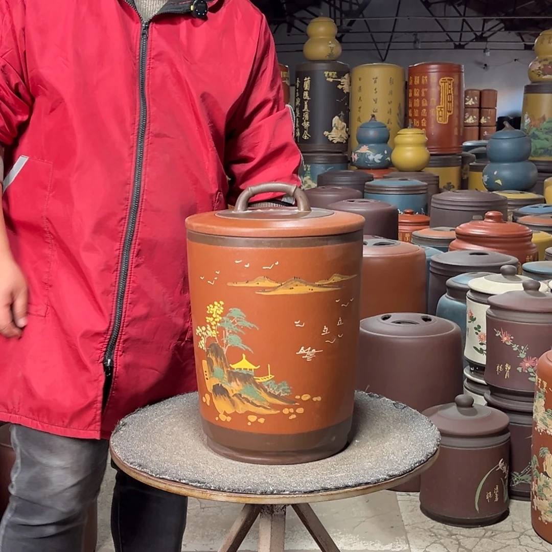 紫砂茶叶罐茶叶罐