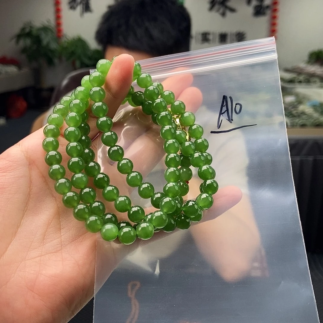 和田玉未镶嵌颈饰皓***@颜色多样性发拍一发一