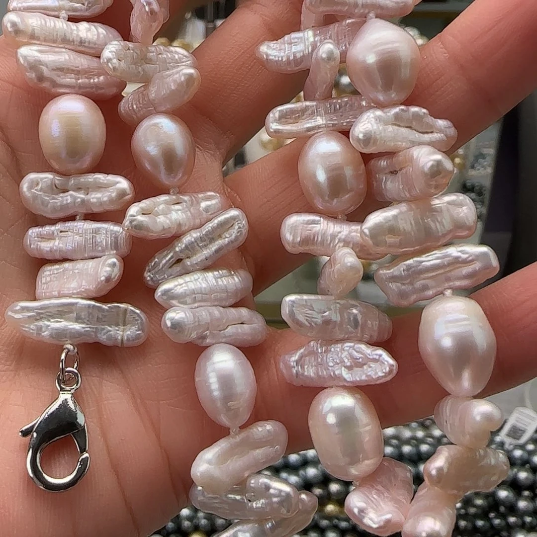 淡水珍珠未镶嵌颈饰