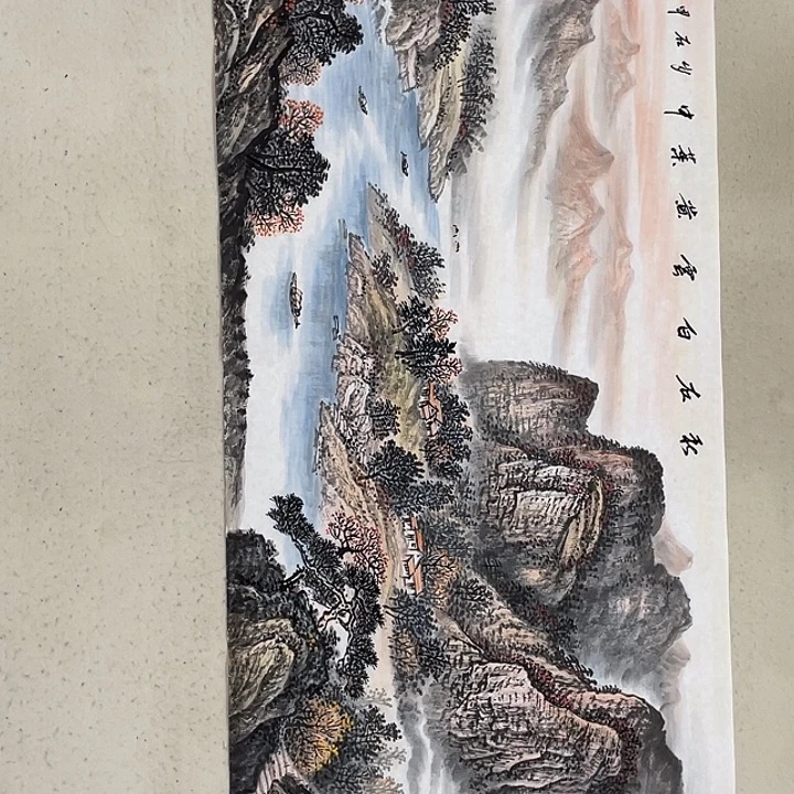 国画国画作品集的故事